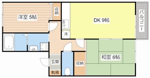 ハイツComfortの物件間取画像